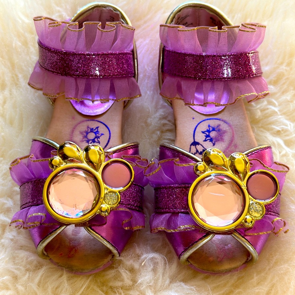 Rapunzel princess costume shoes for kids